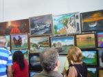 Paintings displayed